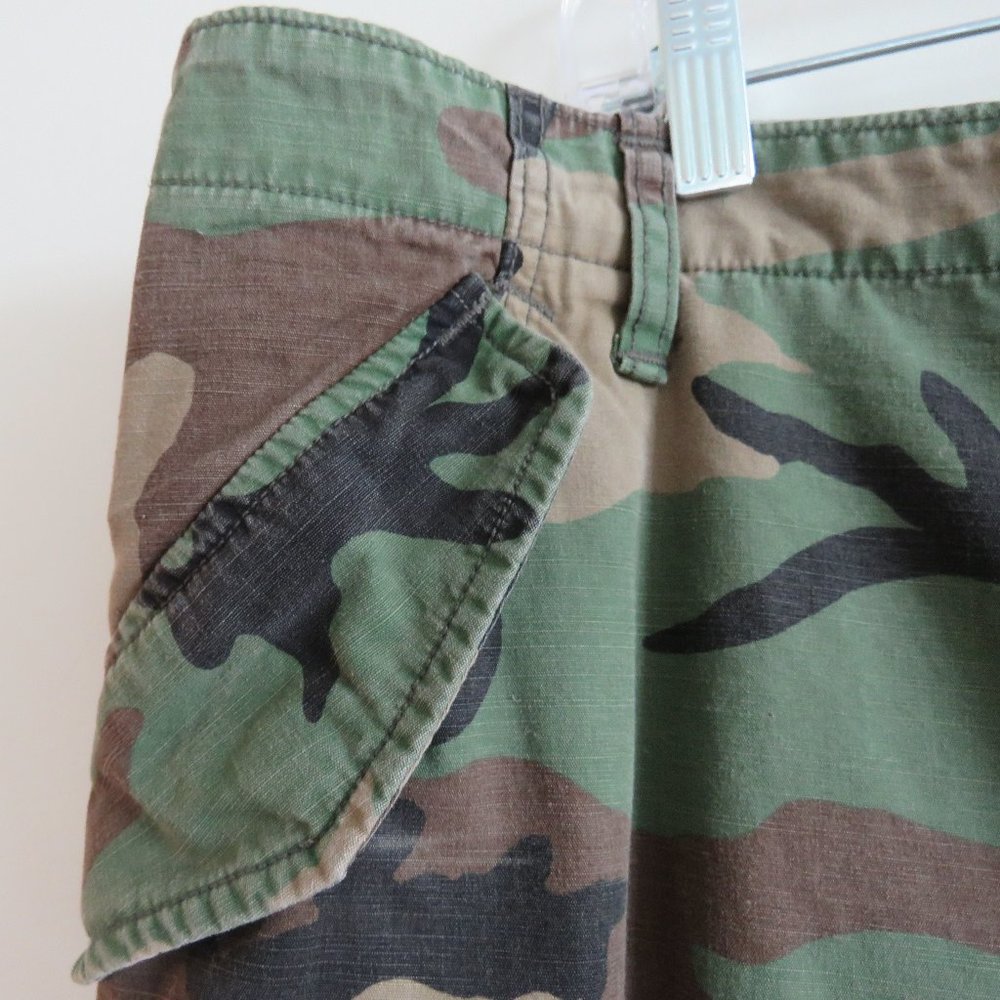 POLO RALPH LAUREN Men's Green Surplus Camo Utility Cotton Canvas Cargo Pant - Picture 5 of 16